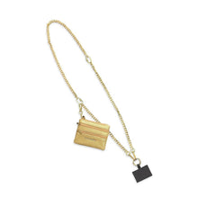 Load image into Gallery viewer, Clip &amp; Go Chain w/Zippered Pouch: Silver