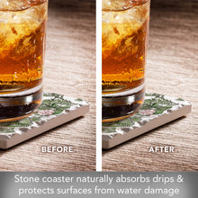 Load image into Gallery viewer, &quot;So Many Ornaments&quot; Absorbent Stone Coaster