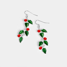 Load image into Gallery viewer, Dangling Holly Earrings