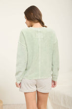 Load image into Gallery viewer, LONG SLEEVE RIB KNIT TOP