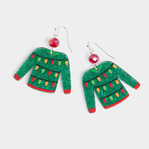 Light Sweater Dangle - Green -