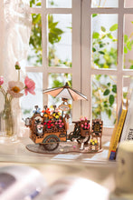 Load image into Gallery viewer, 3D Wooden Puzzle: Blossom Cart