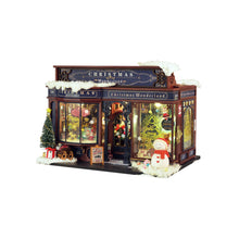 Load image into Gallery viewer, DIY Miniature House Kit: Christmas Wonderland