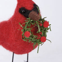 Load image into Gallery viewer, Cardinal With Wreath Critter