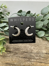Load image into Gallery viewer, Silver Whisper Earring Collection 2