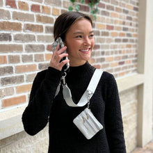 Load image into Gallery viewer, Clip &amp; Go Strap with Pouch - Neutral Collection: Cream