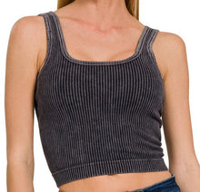 Load image into Gallery viewer, The Rose Ribbed Tank