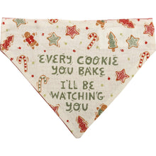 Load image into Gallery viewer, Elf Made Me/You Bake Large Collar Bandana