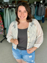 Load image into Gallery viewer, Emmy's embroidered Top