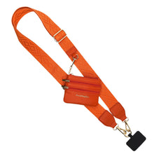 Load image into Gallery viewer, Clip &amp; Go Strap w/Zippered Pouch Classic: Burnt Orange