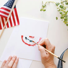 Load image into Gallery viewer, emily lex studio - Americana paintable watercolor notecard set