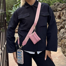 Load image into Gallery viewer, Clip &amp; Go Strap w/Zippered Pouch Classic: Rose