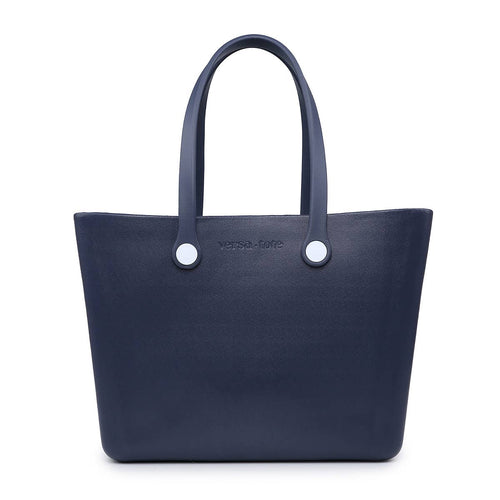 Carrie Versa Tote w/ Interchangeable Straps: Navy