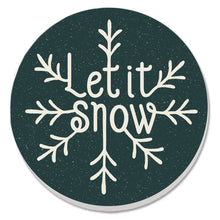 Load image into Gallery viewer, &quot;Let It Snow&quot;Coasters