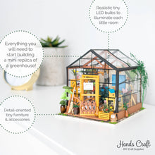 Load image into Gallery viewer, DIY Miniature House Kit: Cathy's Flower House