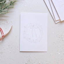 Load image into Gallery viewer, Christmas cheer paintable notecard