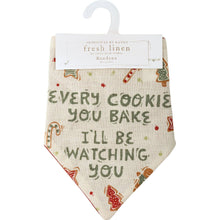 Load image into Gallery viewer, Elf Made Me/You Bake Large Collar Bandana