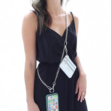 Load image into Gallery viewer, Clip &amp; Go Chain w/Zippered Pouch: Gun Metal