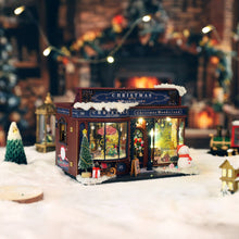 Load image into Gallery viewer, DIY Miniature House Kit: Christmas Wonderland