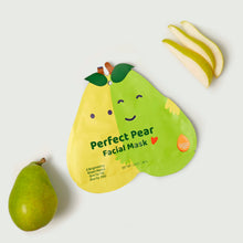 Load image into Gallery viewer, Perfect Pear sheet facial mask  (2 in 1)