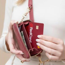 Load image into Gallery viewer, Clip &amp; Go Strap w/Pouch Brushed Vegan Leather: Bone