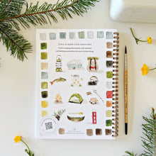Load image into Gallery viewer, emily lex studio - Camping watercolor workbook