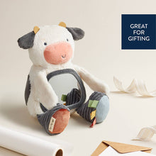 Load image into Gallery viewer, Carmen The Cow -Mirror™ Travel + Tummy Time Toy