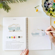 Load image into Gallery viewer, emily lex studio - Camping watercolor workbook