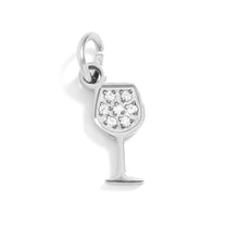 Load image into Gallery viewer, Stainless Steel Wine Glass Charm: Stainless
