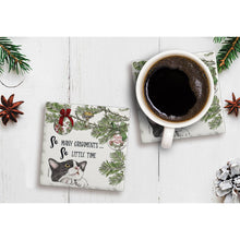 Load image into Gallery viewer, &quot;So Many Ornaments&quot; Absorbent Stone Coaster
