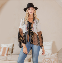 Load image into Gallery viewer, Natural Bohemian : Embroidered Short Shrug