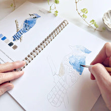 Load image into Gallery viewer, emily lex studio - Birds watercolor workbook