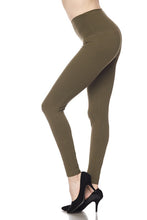 Load image into Gallery viewer, Solid Ankle Leggings w/ 5 inches waistband