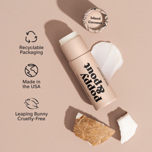 Load image into Gallery viewer, Poppy &amp; Pout - Lip Balm, Island Coconut