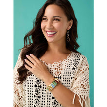 Load image into Gallery viewer, Sleek Twist Dangle Earrings - Gold