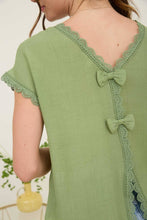 Load image into Gallery viewer, Lacey's Back Bow Top