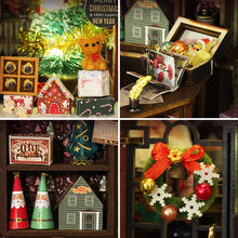 Load image into Gallery viewer, DIY Miniature House Kit: Christmas Wonderland