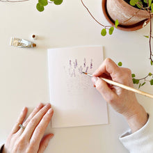 Load image into Gallery viewer, Potted plants paintable notecards