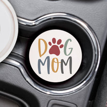 Load image into Gallery viewer, Dog Mom Car Coaster