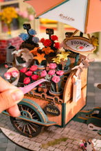 Load image into Gallery viewer, 3D Wooden Puzzle: Blossom Cart