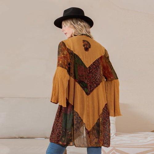 Rustic Bohemian: Patchworked Shrug