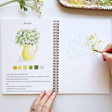 Load image into Gallery viewer, emily lex studio - Flowers watercolor workbook