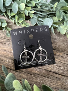 Silver Whisper Collection Earrings