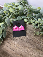 Load image into Gallery viewer, Valentine Wooden Shaped Earrings
