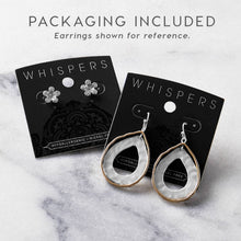 Load image into Gallery viewer, Dimple Disc Chain Dangle Earrings - Gold