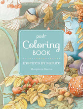 Load image into Gallery viewer, Posh Adult Coloring Book: Inspired by Nature by Marjolein  Bastin: Paperback