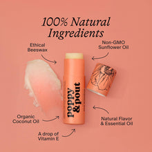 Load image into Gallery viewer, Poppy &amp; Pout - Lip Balm, Pink Grapefruit