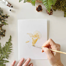 Load image into Gallery viewer, emily lex studio - Mushrooms paintable watercolor notecard set