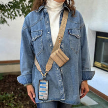 Load image into Gallery viewer, Clip &amp; Go Strap w/Zippered Pouch Classic: Black