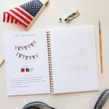 Load image into Gallery viewer, emily lex studio - Americana watercolor workbook